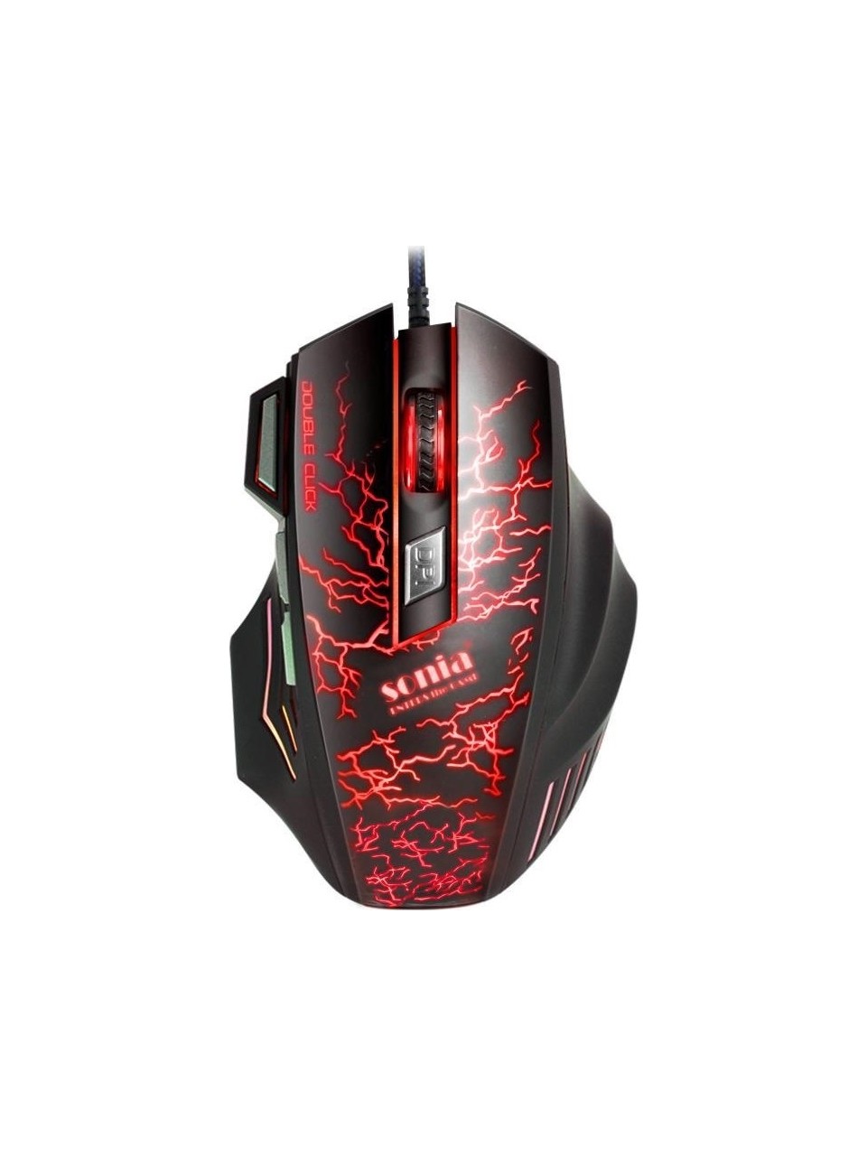 Sonia A7 Oyun Mouse Kablolu Usb Optik Oyuncu Mause Ergonomik Led Işıklı Gaming 7 Tuş Fonksiyonlu